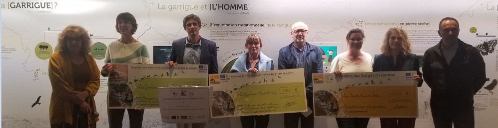 remise trophees laureats©syndicat mixte des gorges du gardon