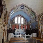 Aiguèze église intérieur©UzEssentiel.com