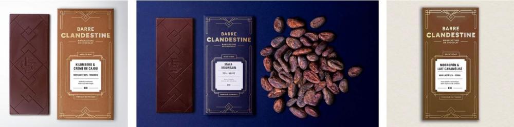 les chocolats de la barre clandestine©barre clandestine