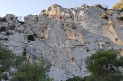 Escalade gorges du gardon