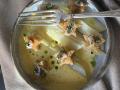 Cardons, moelle, sabayon au vin jaune©Davia Chambon