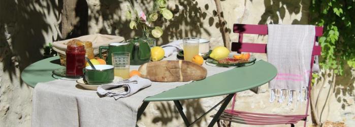 La magnanerie de dions petit-déjeuner