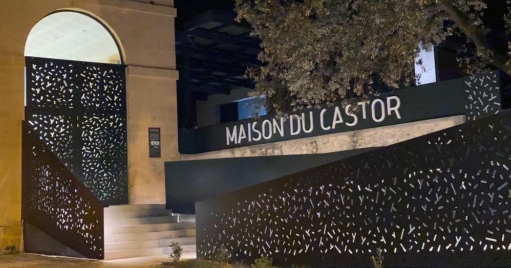La maison du castor, à Collias