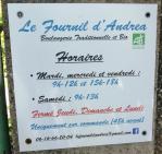 Le fournil d andrea horaires