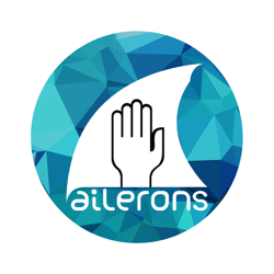Logo ailerons