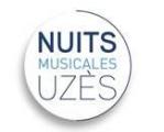 Logo nuits musicales d uzes 2024