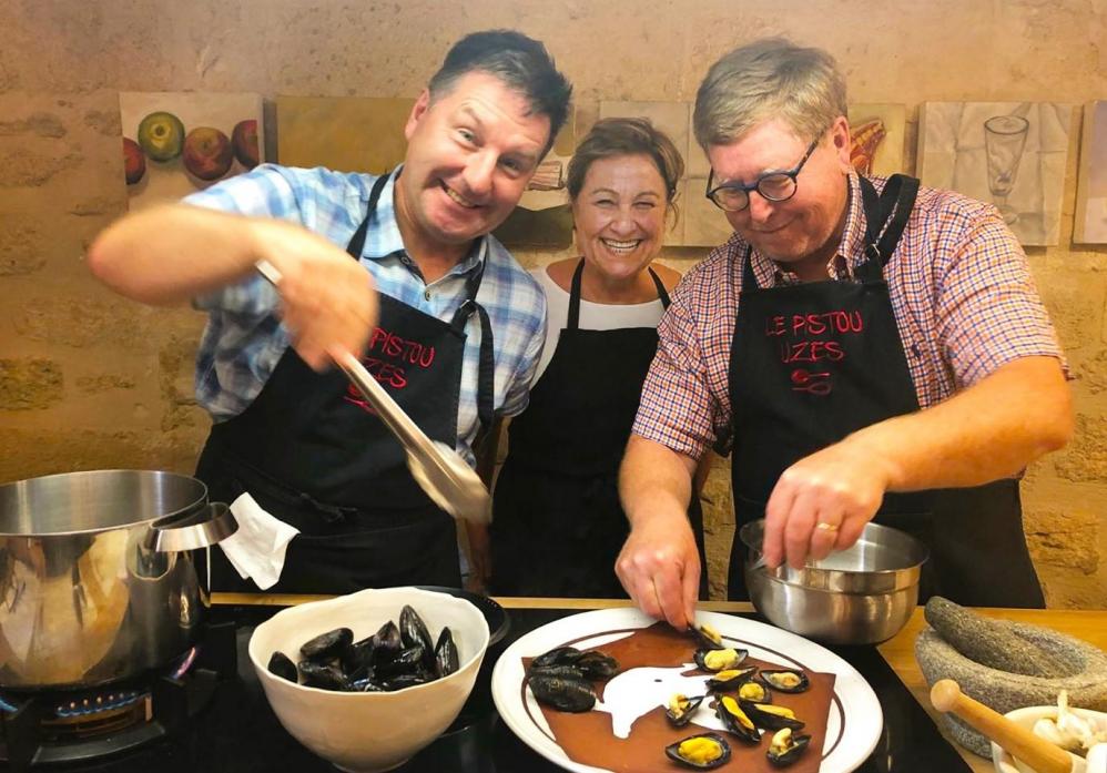 Les cours de cuisine de Petra Carter, à Uzès