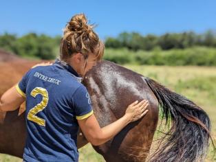 Chloé Lefort, ostéopathie animale