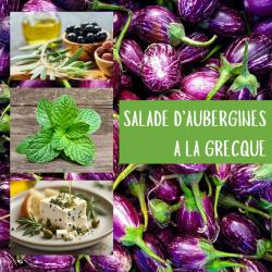 Salade d aubergines a la grecque