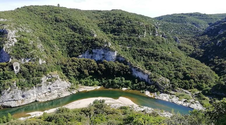Excursion aux gorges du Gardon par le sentier de Sanilhac