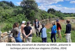 Stage pierre seche
