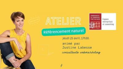 Atelier Référencement naturel@Justine Labesse